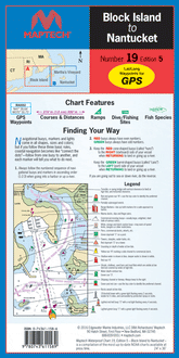 Block Island to Nantucket Waterproof Chart, 5th Edition